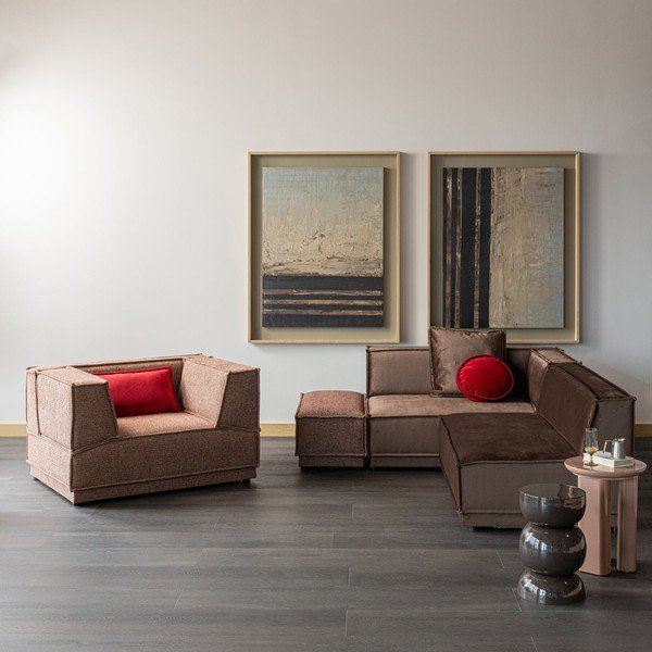 Lesklý kulatý odkládací stolek ø 40 cm Orivo – WOOOD-image-4