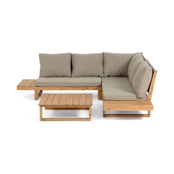 Set zahradního nábytku z akáciového dřeva Kave Home Flaviina-image-2