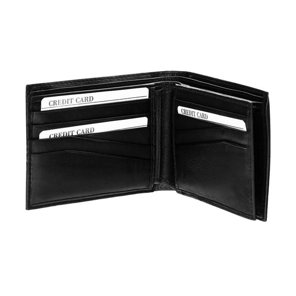 Kožená peněženka Continuum 1511, jednoduché prošívání