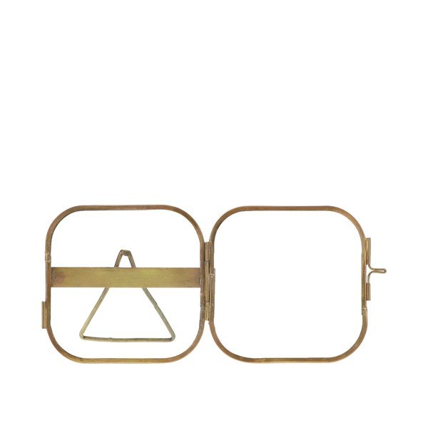 Kovový stojací rámeček ve zlaté barvě 11x10 cm – Rex London-image-3