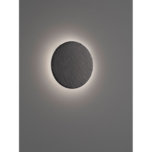 Černé LED stmívatelné nástěnné svítidlo ø 20 cm Raven – Trio-image-1