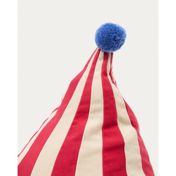 Červený/béžový dětský sedací vak Olvi – Kave Home-image-2