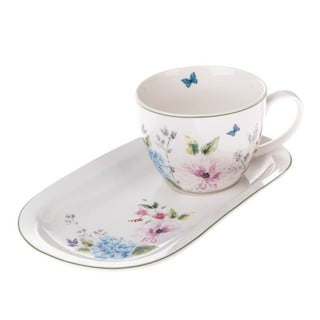 Bílý porcelánový šálek na espresso 450 ml – Dakls