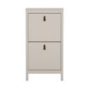 Šedobéžový výklopný botník Madrid – Tvilum