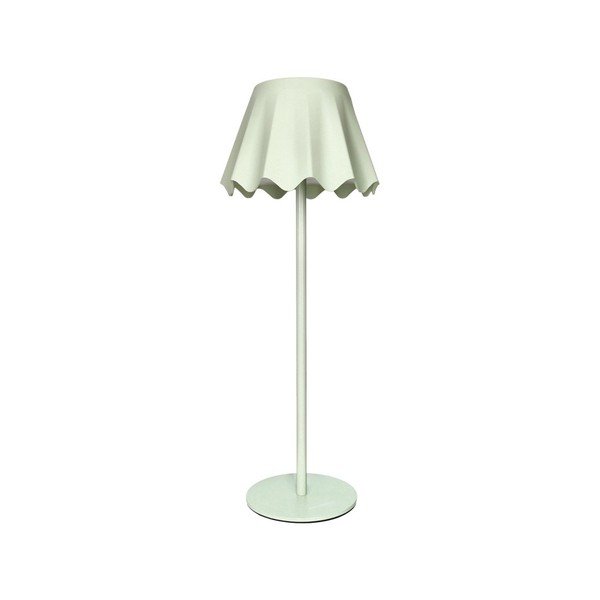 Světle zelená kovová LED stmívatelná stolní lampa (výška 36 cm) – Brandani