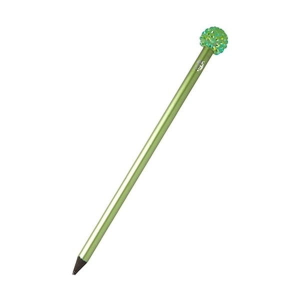 Zelená tužka se třpytivými kamínky TINC