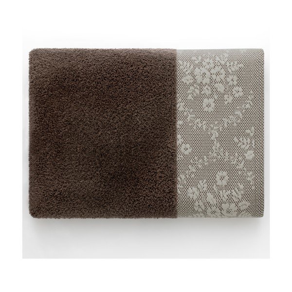 Hnědá froté bavlněná osuška 70x140 cm Crea – AmeliaHome-image-3
