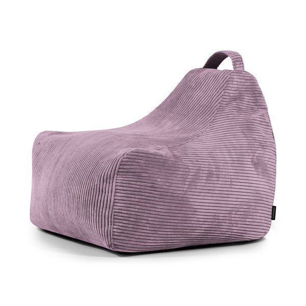 Fialový manšestrový dětský sedací vak Game Amuse – SLOWDOWN