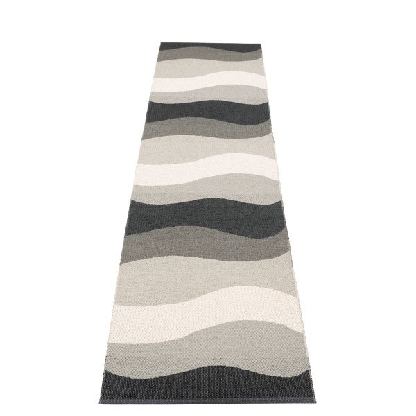 Šedý vnitřní a venkovní běhoun 70x300 cm Urvi Metal – Pappelina