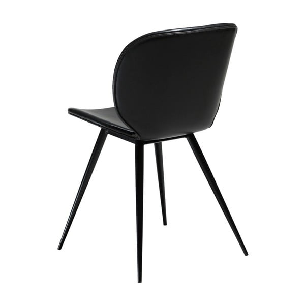 Černá koženková židle DAN-FORM Denmark Cloud-image-2