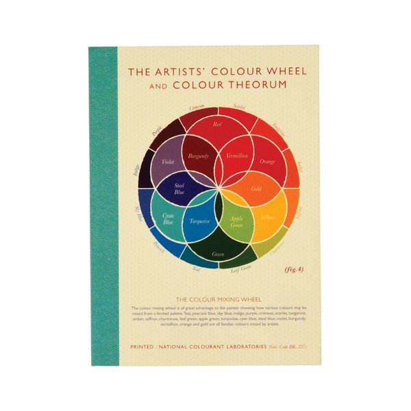 Zápisník A6 Rex London Colour Wheel