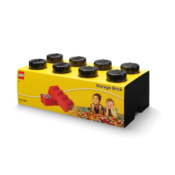 Černý úložný box LEGO®-image-2