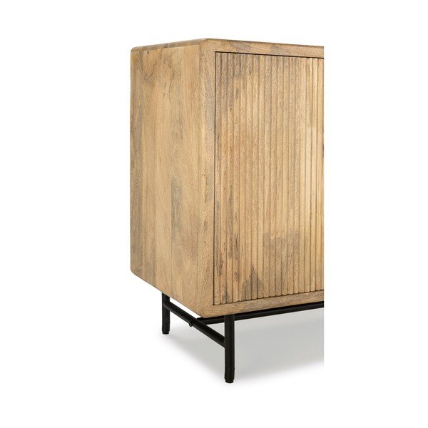 Komoda z mangového dřeva v přírodní barvě 190x85x40 cm Mundra – MOME-image-3