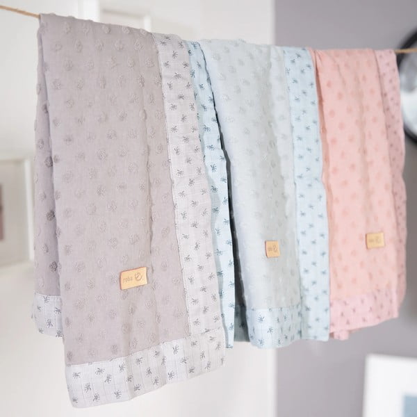 Růžová dětská deka 80x80 cm Lil Planet – Roba-image-3