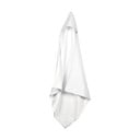 Bílá mušelínová dětská osuška s kapucí 75x75 cm – Bébé Douceur