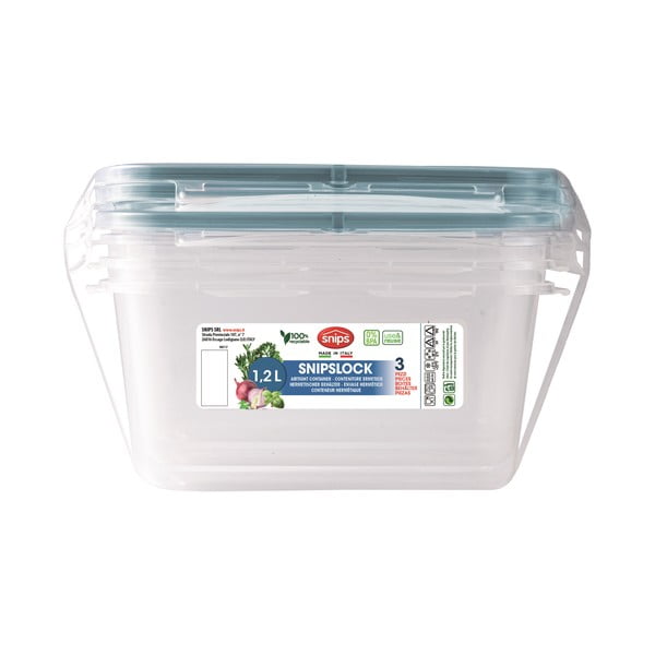 Potravinové krabičky v sadě 3 ks Snipslock – Snips-image-3