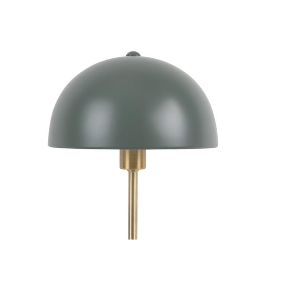 Zelená stolní lampa s detaily ve zlaté barvě Leitmotiv Bonnet-image-2