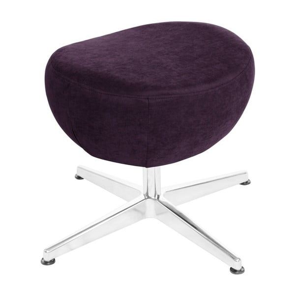 Tmavě fialová otočná stolička/podnožka My Pop Design Vostell