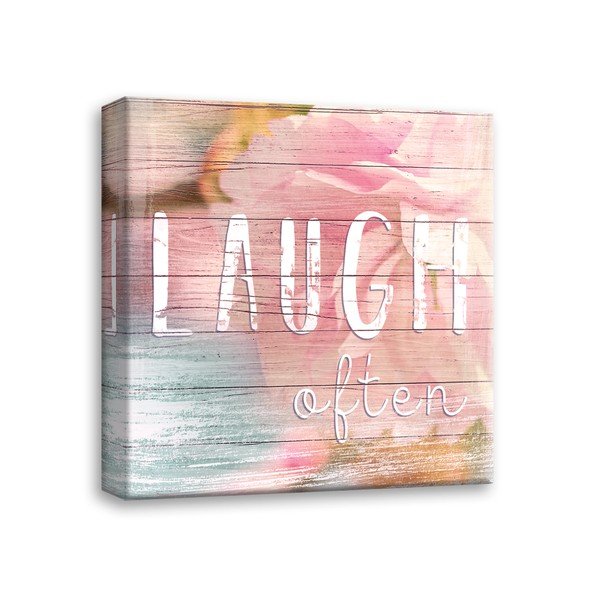 Obraz Styler Canvas Dreams Laugh, 32 x 32 cm-image-2