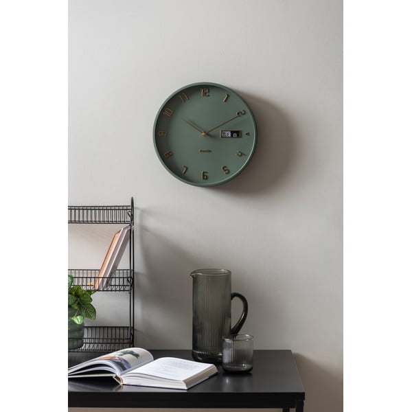 Nástěnné hodiny ø 30 cm  Data Flip – Karlsson-image-1