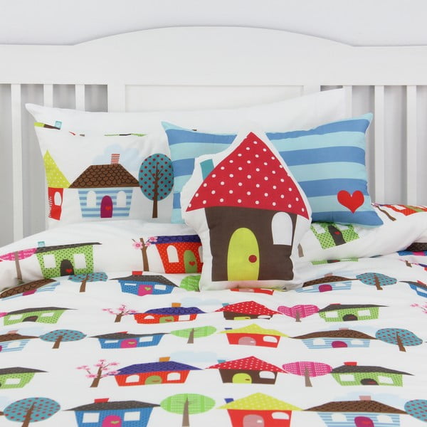 Povlak na peřinu a polštář Happy Homes 140x200 cm-image-3