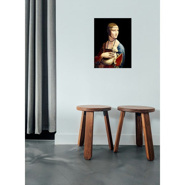 Obraz - reprodukce 30x40 cm Lady with an Ermine, Leonardo Da Vinci – Fedkolor-image-1