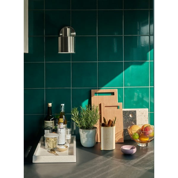 Sada 2 modrých keramických květináčů Hübsch Tina-image-1