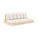 Krémová rozkládací pohovka 196 cm Base – Karup Design