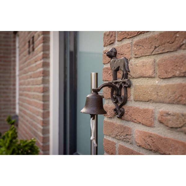 Litinový nástěnný zvonek s motivem psa Esschert Design-image-1