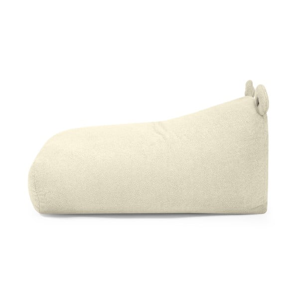 Hnědý dětský sedací vak z textilie bouclé Snug 130 Bear – SLOWDOWN-image-4