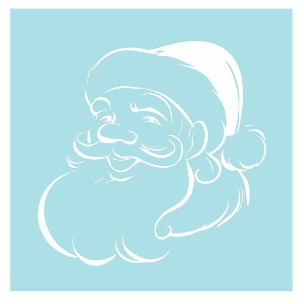Samolepka White Santa Clause-image-2
