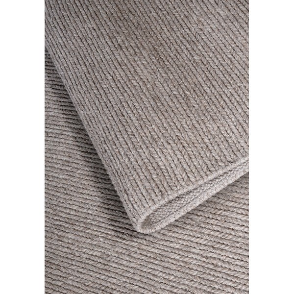 Světle hnědý ručně tkaný vlněný běhoun 80x200 cm Francois – Villeroy&Boch-image-3