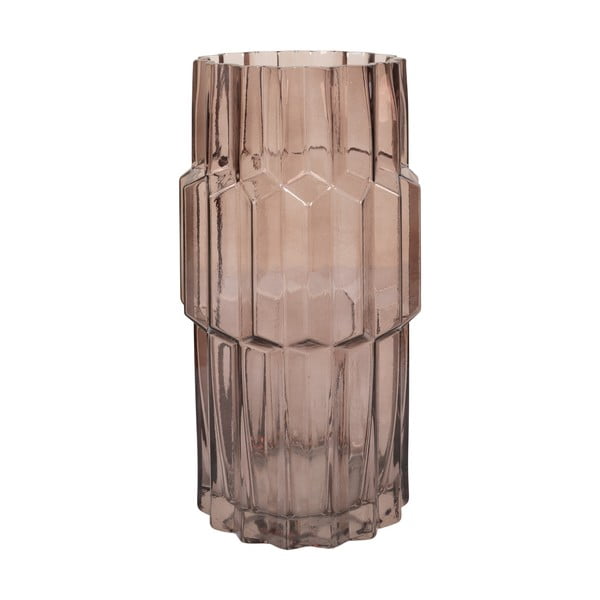 Růžová skleněná váza – House Nordic