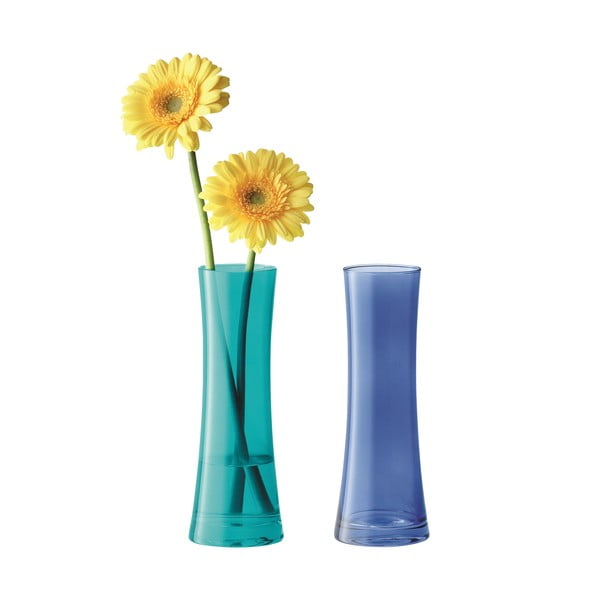 Coro Blue vázy, sada 2 ks