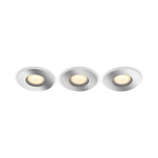Podhledová smart stropní svítidla v sadě 3 ks GU10, 4 W Adore – Philips Hue