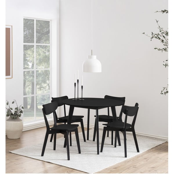 Černá jídelní židle Roxby – Actona-image-1