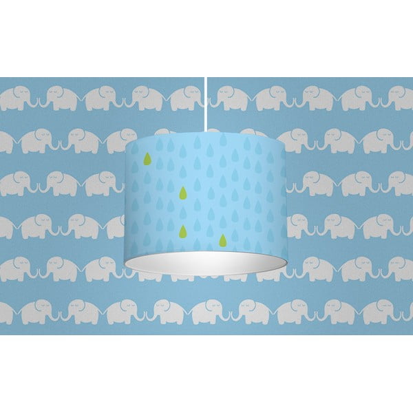 Svítidlo Elephants, modré