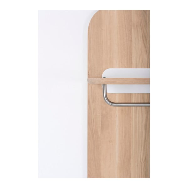 Nástěnný věšák na kabáty z dubového dřeva Gazzda Ena-image-2