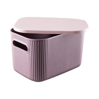 Plastový úložný box s víkem – Mioli Decor