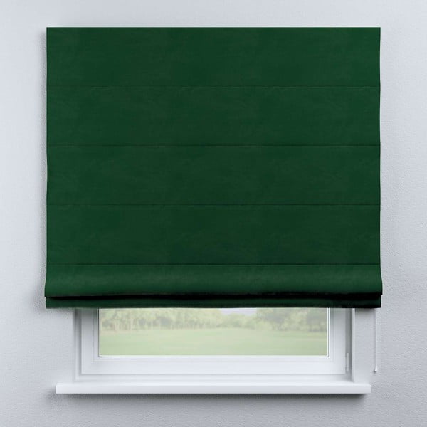 Zelená římská roleta 170x160 cm Posh Velvet - Yellow Tipi-image-1