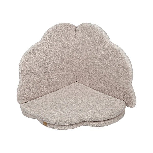 Šedá dětská hrací podložka 160x160 cm – Meowbaby-image-1