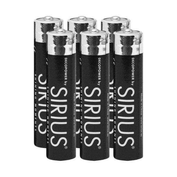 Alkalické baterie 6 ks DecoPower – Sirius-image-1