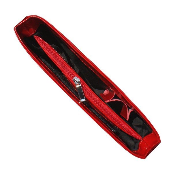 Kožená kabelka/psaníčko Boscollo Red 2502-image-1