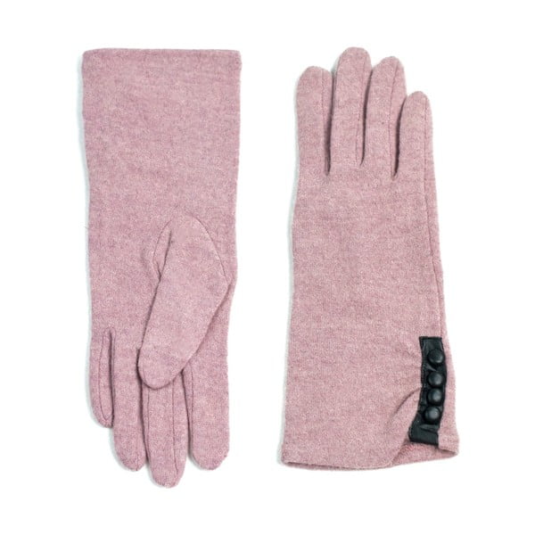 Růžové rukavice Madame