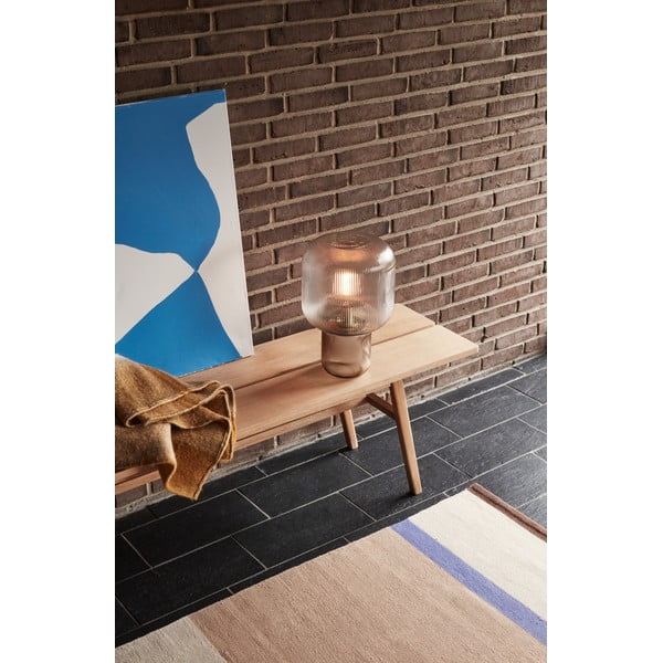 Světle hnědá lavice Ground – Hübsch-image-1