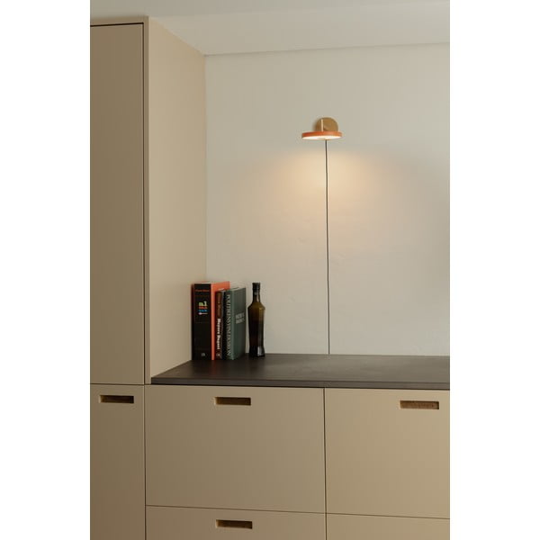 Oranžové LED stmívatelné nástěnné svítidlo ø 15 cm Asteria Wall Short – UMAGE-image-1