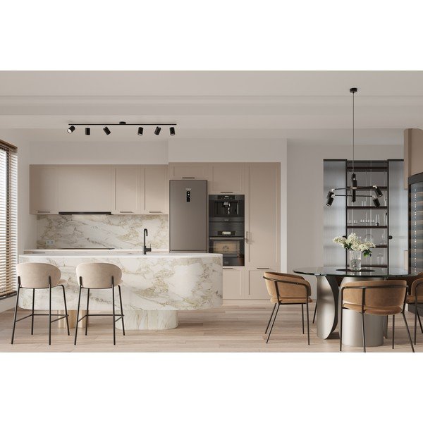 Černé kovové závěsné svítidlo Virta – Sollux-image-4