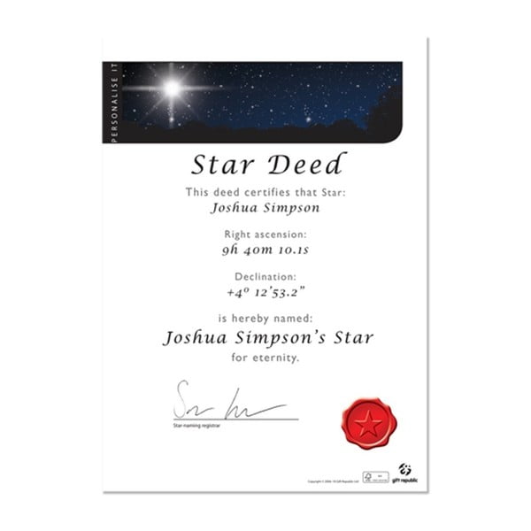 Dárkový balíček Daruj hvězdu Gift Republic Star-image-2