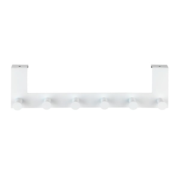 Bílý kovový věšák na dveře 39 cm Celano – Wenko-image-1
