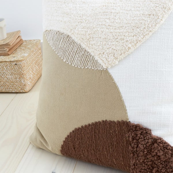 Dekorační polštář 45x45 cm Tufted Semi Circles – Pineapple Elephant-image-3